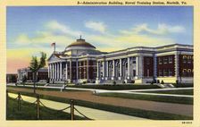 Administration Building, Naval Training Station, Norfolk, Virginia, USA, 1940