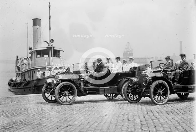 Admiral Togo at Brooklyn Navy Yard, between c1910 and c1915. Creator: Bain News Service.