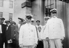 Admiral Togo & Admiral Leutze, between c1910 and c1915. Creator: Bain News Service