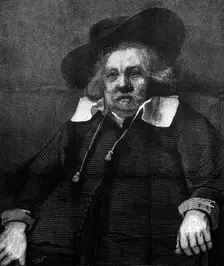 Admiral van Tromp, from the picture by Rembrandt in the late exhibition of Old Masters...1876. Creator: Unknown