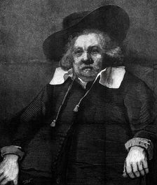 Admiral van Tromp, from the picture by Rembrandt in the late exhibition of Old Masters...1876. Creator: Unknown