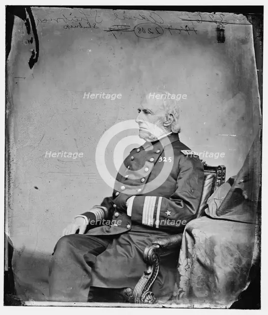Admiral William Branford Shubrick, US Navy, between 1860 and 1875. Creator: Unknown.