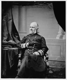 Admiral William Branford Shubrick, US Navy, between 1860 and 1875. Creator: Unknown