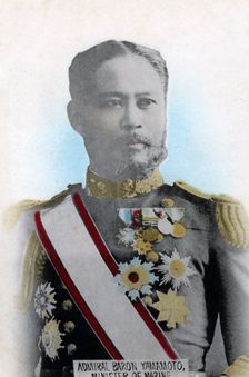 Admiral Yamamoto, Japanese Minister of the Navy, c1904-1905