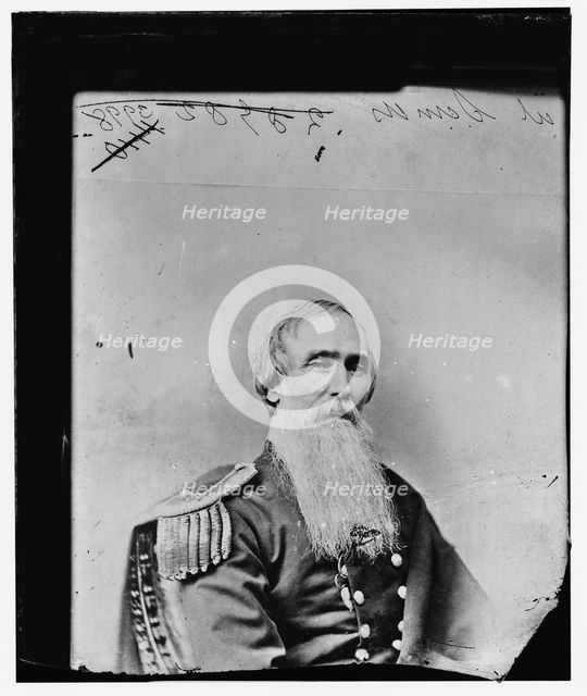Admiral B.T. Sanders, between 1870 and 1880. Creator: Unknown.