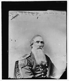 Admiral B.T. Sanders, between 1870 and 1880. Creator: Unknown