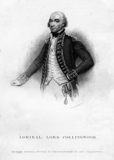 Admiral Cuthbert Collingwood (1750-1810), 1st Baron Collingwood, 1837