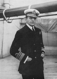 Admiral David Beatty (1871-1936), British naval commander, World War I, 1914-1918