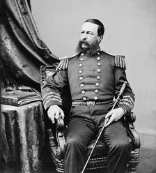 Admiral David Dixon Porter, US Navy, between 1860 and 1875. Creator: Unknown