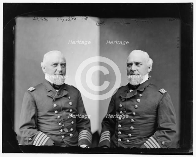 Admiral DeKraft, 1865-1880. Creator: Unknown.