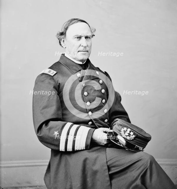 Admiral Farragut, between 1855 and 1865. Creator: Unknown.