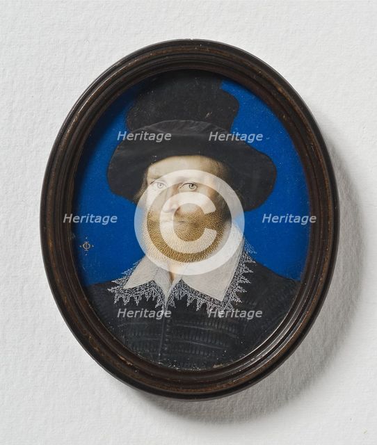 Admiral George Clifford (1558-1605), 3rd Earl of Cumberland, c1600. Creator: Isaac Oliver I.