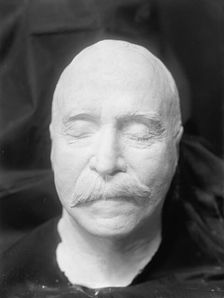 Admiral George Dewey, U.S.N. - Death Mask, 1917. Creator: Harris & Ewing