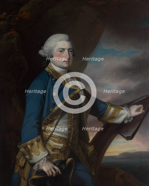 Admiral Harry Paulet (1719/20-1794), Sixth Duke of Bolton. Creator: Francis Cotes.