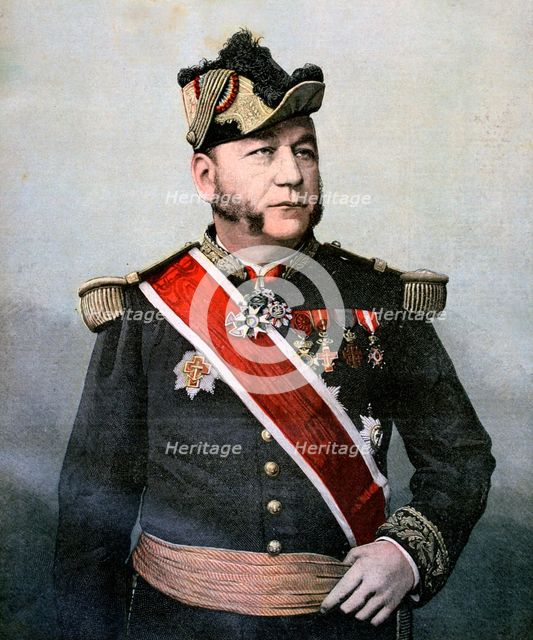 Admiral Humann, French Far East Navy Commander, 1893. Artist: Unknown