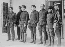 Admiral Jackson & Crew of NC-4, 1919. Creator: Bain News Service