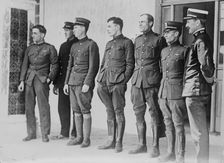 Admiral Jackson & Crew of NC-4, 1919. Creator: Bain News Service