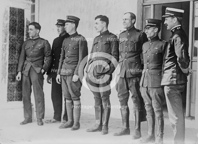 Admiral Jackson & Crew of NC-4, 1919. Creator: Bain News Service.