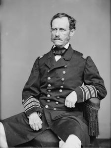 Admiral John Adolphus Bernard Dahlgren, between 1855 and 1865. Creator: Unknown