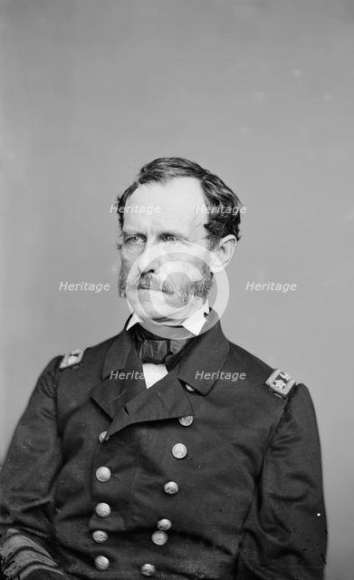 Admiral John Adolphus Bernard Dahlgren, US Navy, between 1855 and 1865. Creator: Unknown.