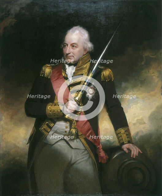 Admiral John Jervis, c1801. Artist: Sir William Beechey