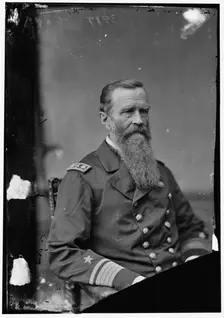 Admiral John Lorimer Worden, US Navy, between 1870 and 1880. Creator: Unknown
