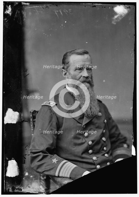 Admiral John Lorimer Worden, US Navy, between 1870 and 1880. Creator: Unknown.