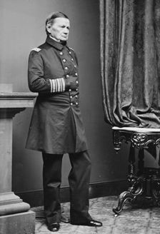 Admiral Jsoeph Smith, US Navy, between 1855 and 1865. Creator: Unknown