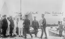 Admiral Kato; Gen. Oi; Otani, Comdr. in Chief Allies; Nakajimia..., between c1915 and c1920. Creator: Bain News Service