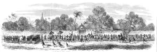 Admiral King's visit to the King of Siam at Bangkok: procession...to the Palace, 1865. Creator: Unknown