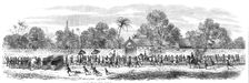 Admiral King's visit to the King of Siam at Bangkok: procession...to the Palace, 1865. Creator: Unknown