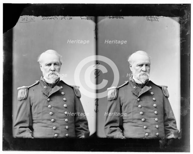 Admiral Levin M. Powell, 1865-1880. Creator: Unknown.