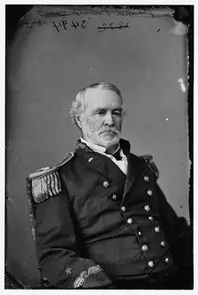 Admiral Levin M. Powell, between 1870 and 1880. Creator: Unknown