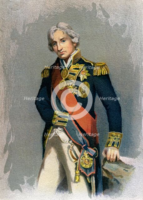 Admiral Lord Nelson, (c1890-c1893). Artist: Unknown