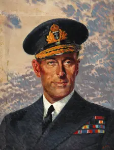 Admiral Lord Louis Mountbatten, 1943. Creators: Central Office of Information, William Little