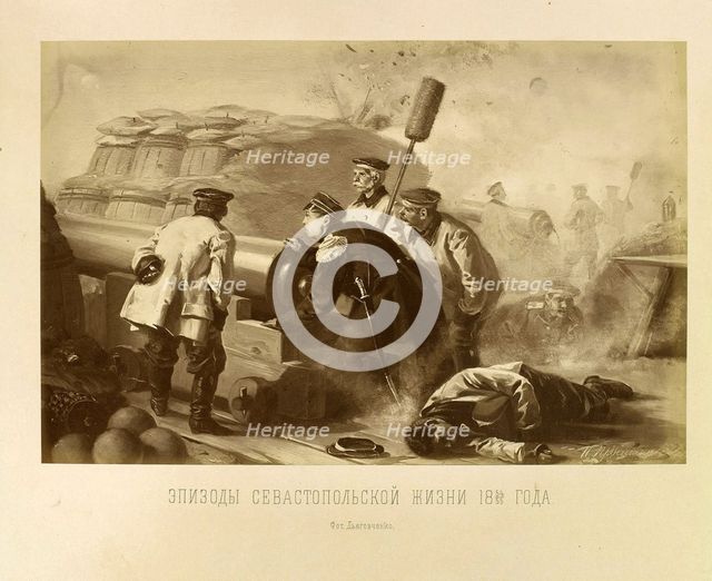 Admiral Nakhimov at Sevastopol Bastion.