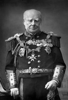 Admiral of the Fleet Sir Henry Keppel (1809-1904), 1893.Artist: W&D Downey