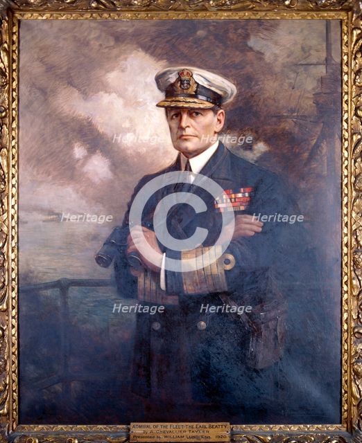 Admiral of the Fleet, the Earl Beatty, 1920. Artist: Albert Chevallier Tayler