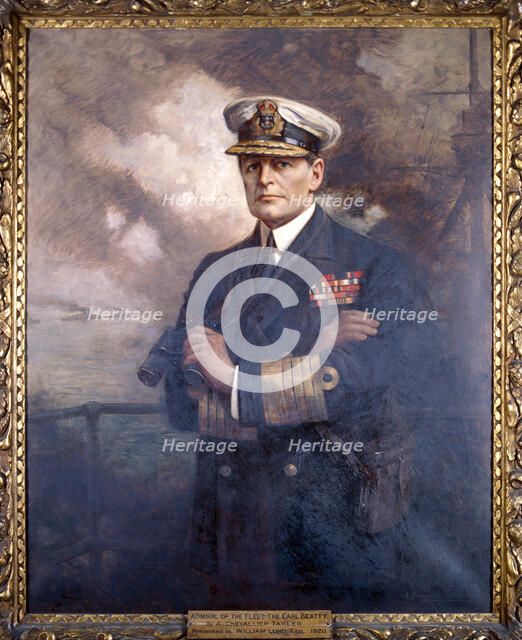 Admiral of the Fleet, the Earl Beatty, 1920. Artist: Albert Chevallier Tayler