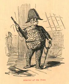 Admiral of the Time 1897. Creator: John Leech
