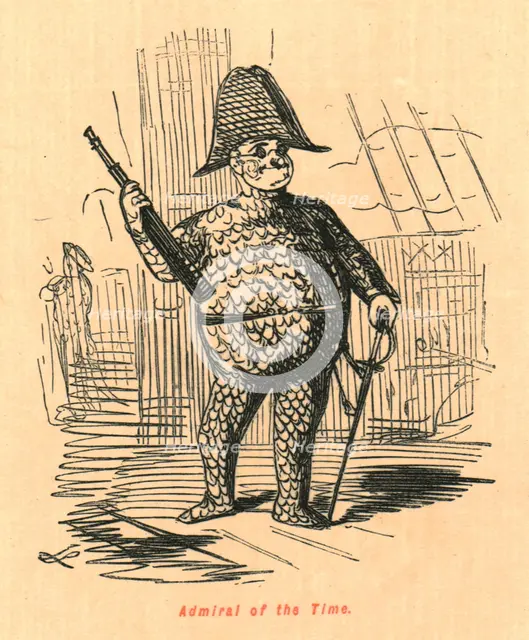'Admiral of the Time', 1897.  Creator: John Leech.