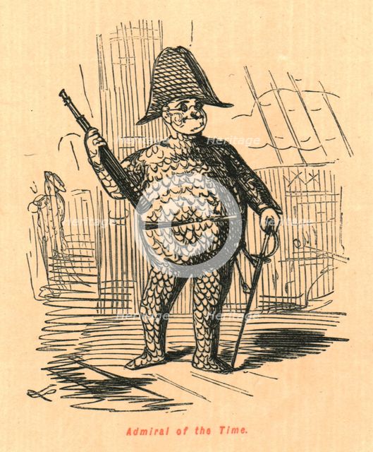 'Admiral of the Time', 1897.  Creator: John Leech.