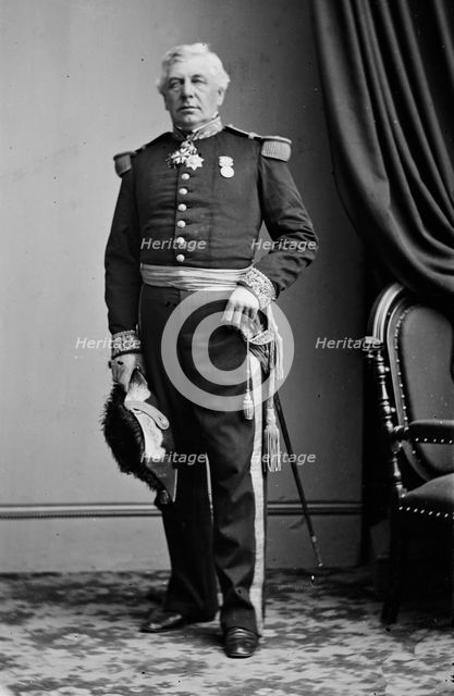 Admiral Reynard, between 1855 and 1865. Creator: Unknown.