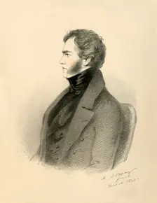 Admiral Rous 1842. Creator: Richard James Lane