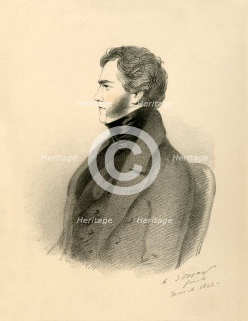 'Admiral Rous', 1842. Creator: Richard James Lane.