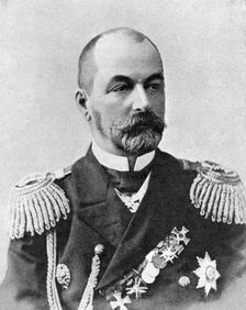 Admiral Rozhestvensky, Russian Commander, Russo-Japanese War, 1904-5