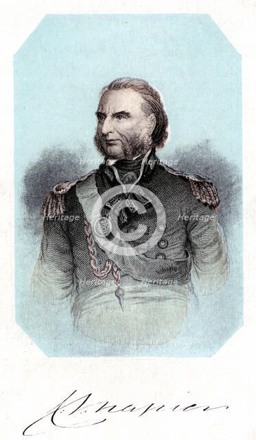Admiral Sir Charles John Napier (1786-1860), 19th century. Artist: Unknown
