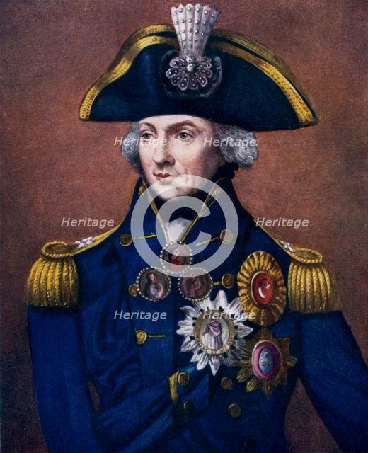 'Admiral Sir Horatio Nelson', 1798-1799, (c1920). Artist: Henry Bone