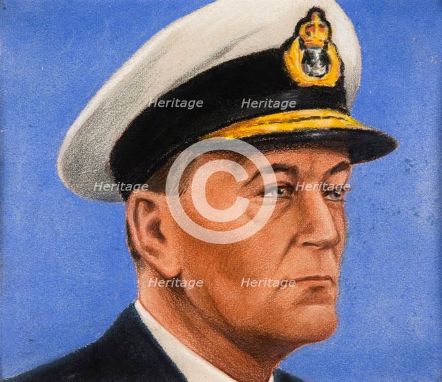Admiral Sir John Cunningham,  c1943. Creators: William Timym, Central Office of Information.