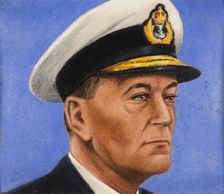 Admiral Sir John Cunningham, c1943. Creators: William Timym, Central Office of Information